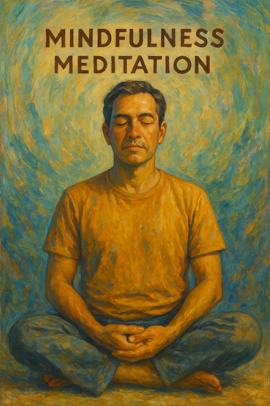 Man Meditating