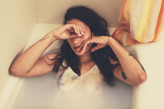 Woman in Bathtub