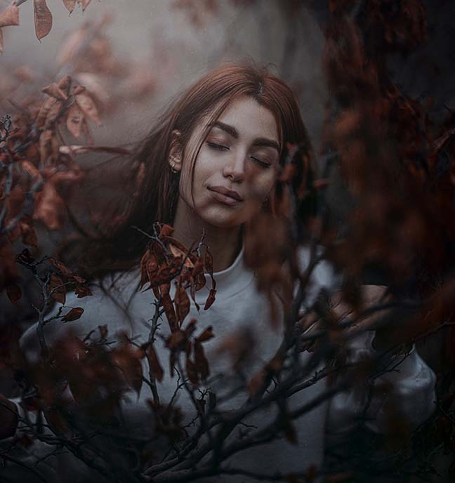 A Woman in a Tree